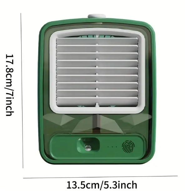 MINI VENTILADOR-HUMIDIFICADOR
