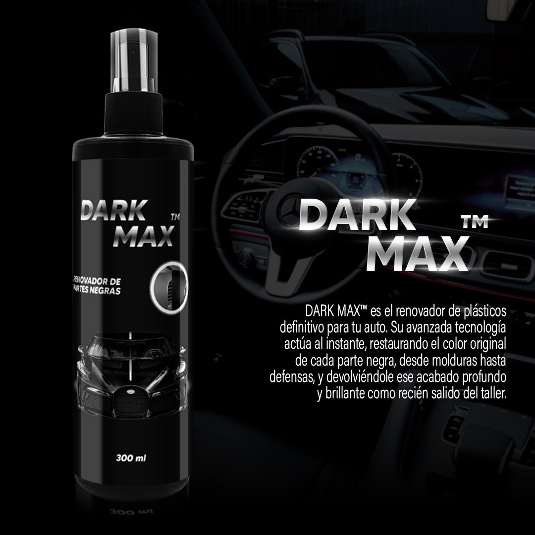 DARKMAX - Renovador de Partes Negras (Auto)